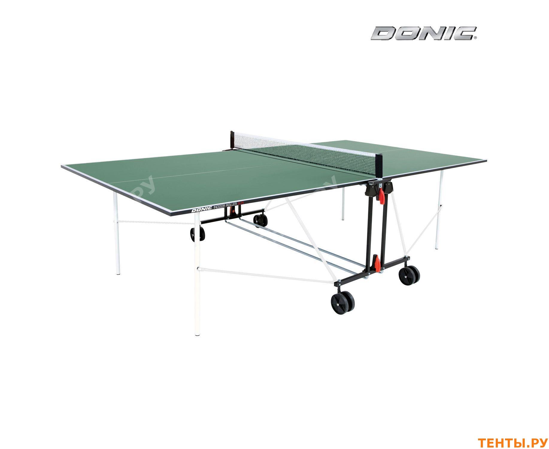 Теннисный стол donic indoor roller 400 green