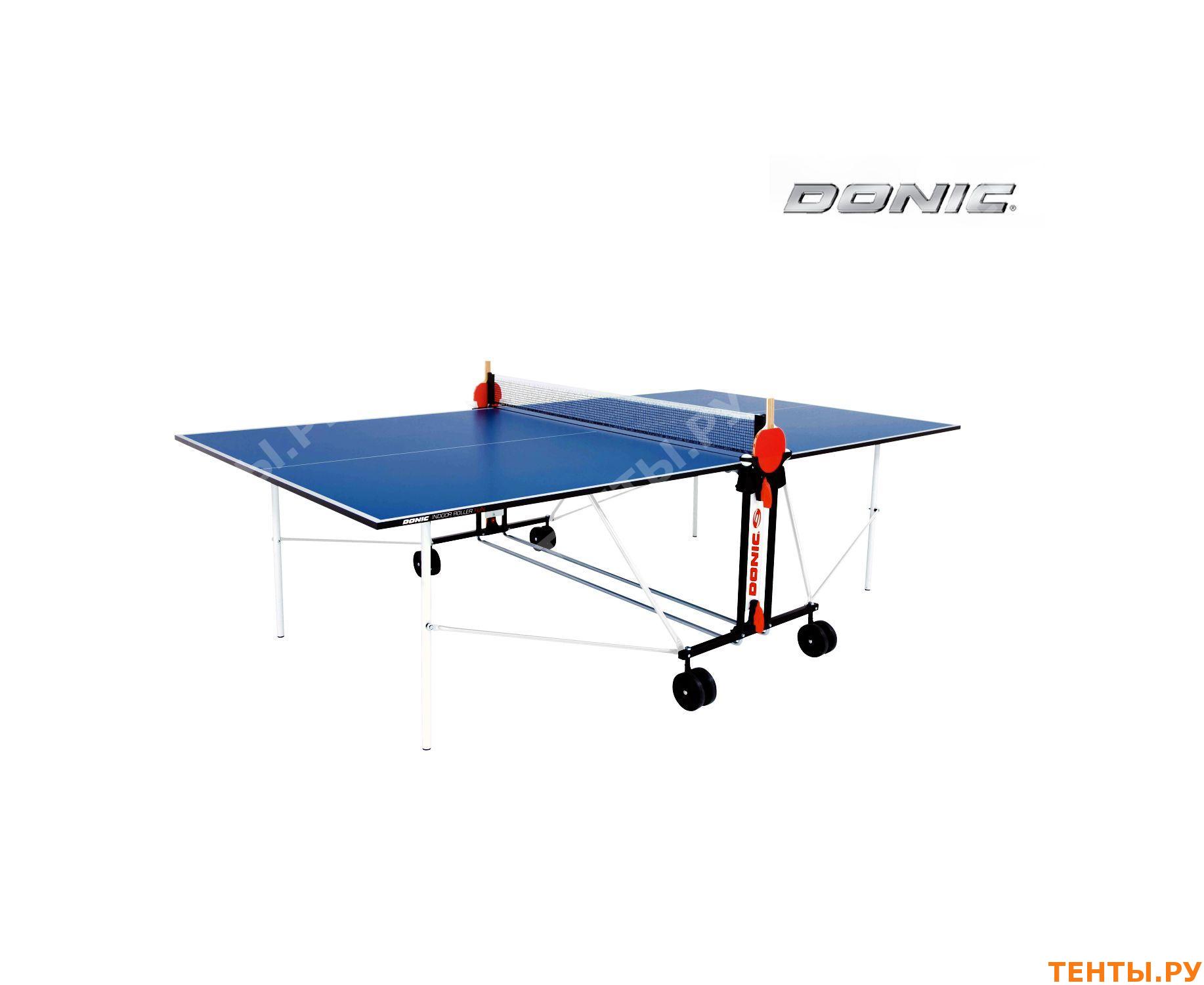 Теннисный стол donic indoor roller 600 blue